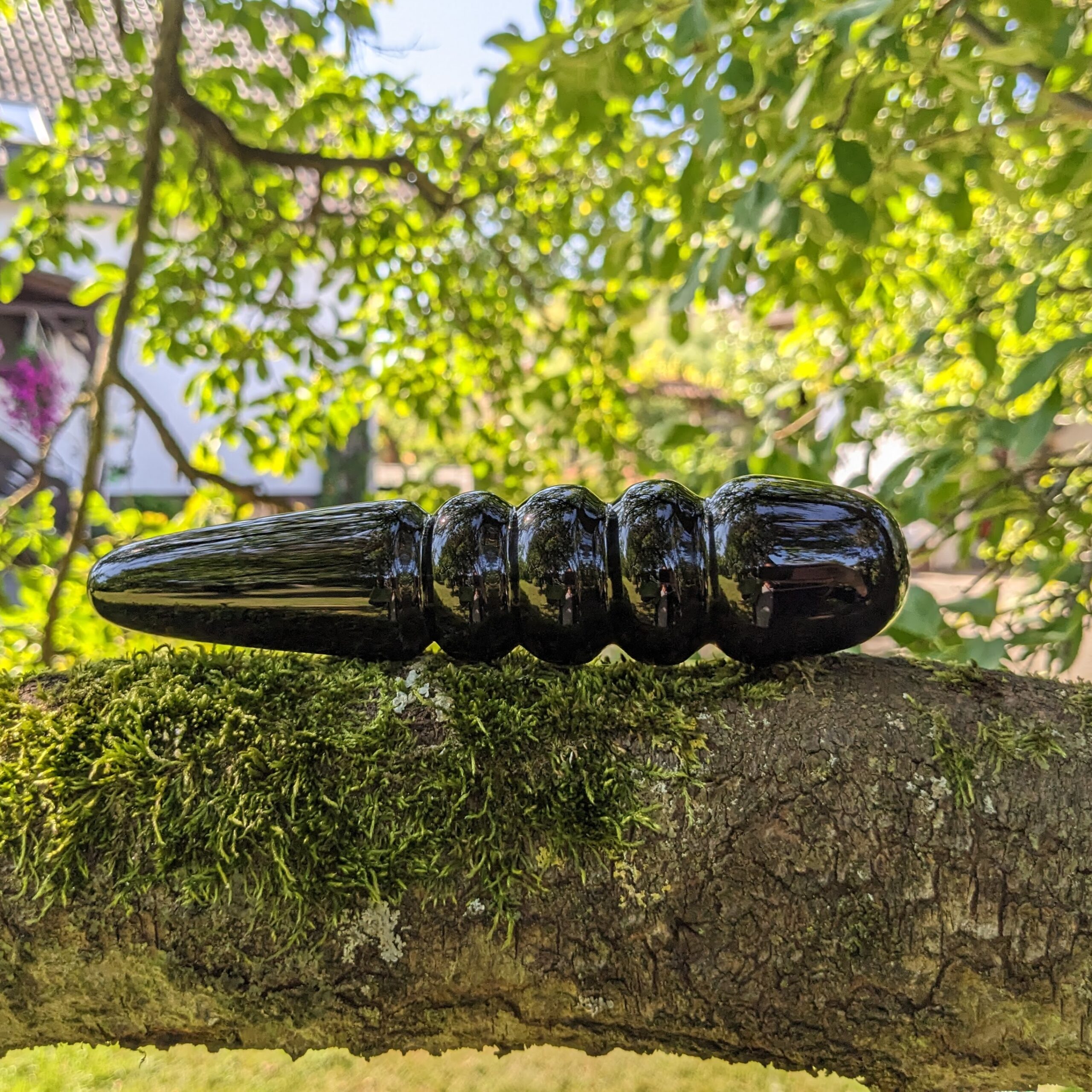 Obsidian Stab Chinnamastā – Bild 3