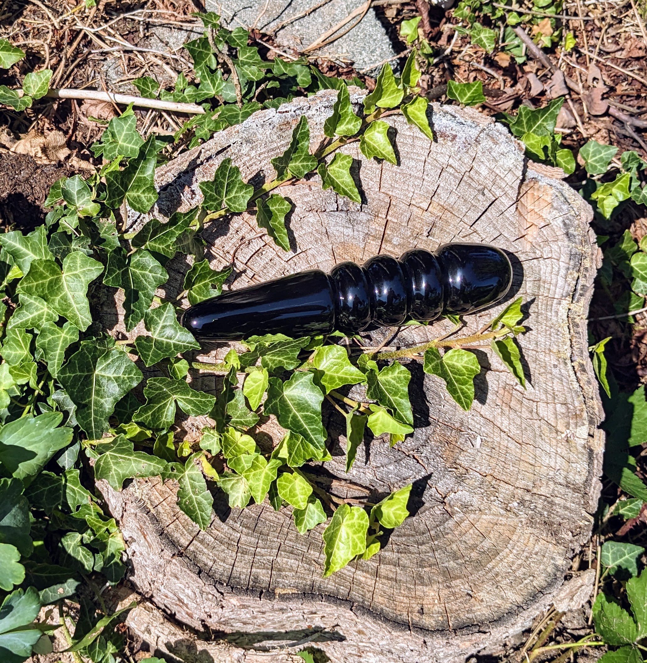 Obsidian Stab Chinnamastā – Bild 2